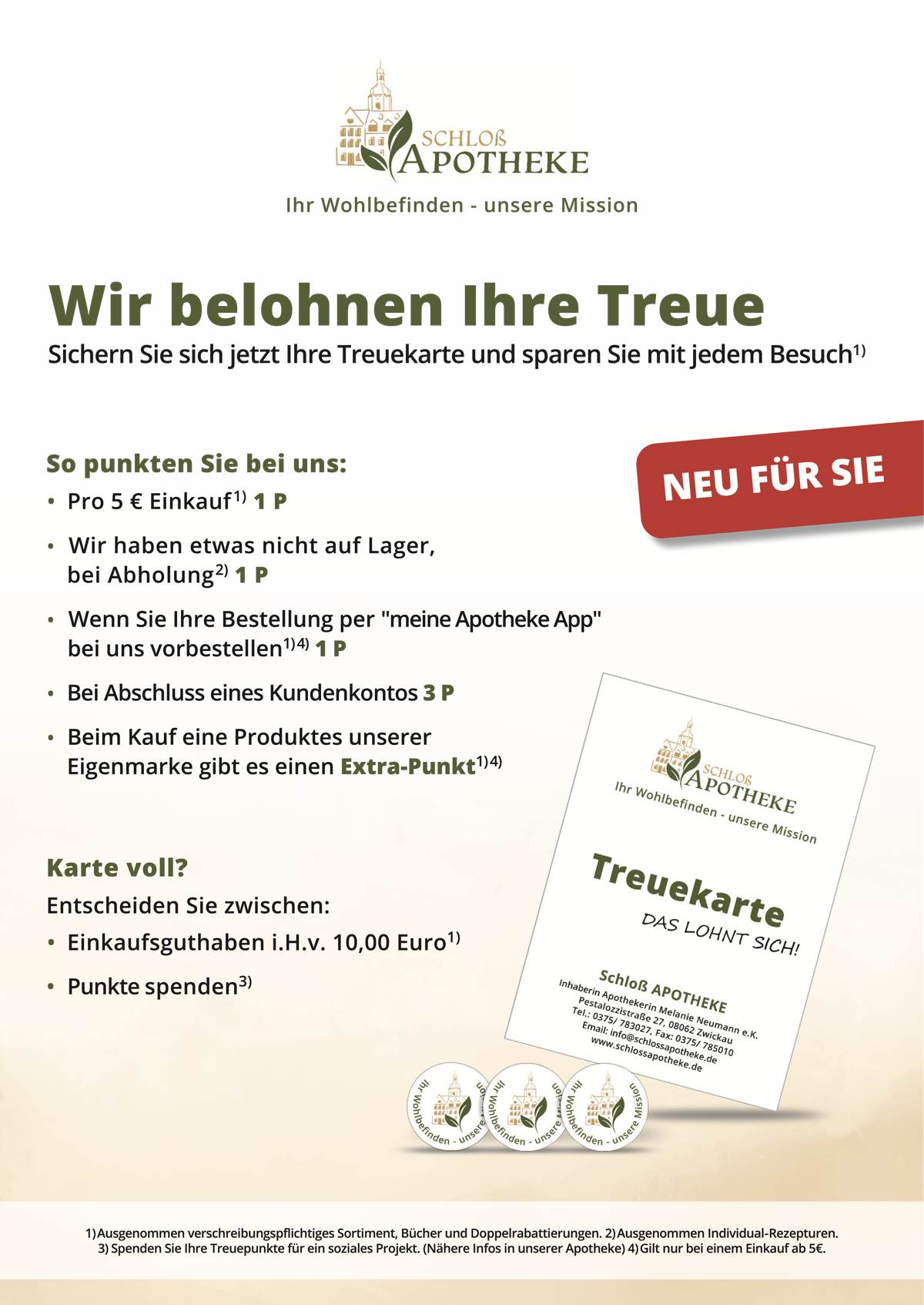 Treuekarte